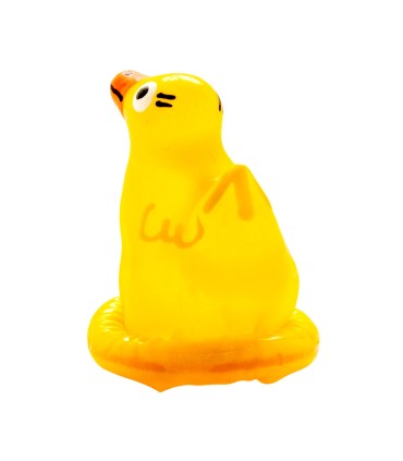 CONDOMERIE PRESERVATIVO DECORATIVO PINTADO A MANO PATO