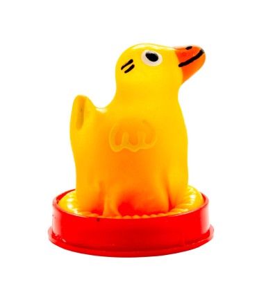 CONDOMERIE PRESERVATIVO DECORATIVO PINTADO A MANO PATO