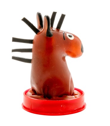 CONDOMERIE PRESERVATIVO DECORATIVO PINTADO A MANO CABALLO