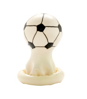 CONDOMERIE PRESERVATIVO DECORATIVO PINTADO A MANO FUTBOL AMERICANO