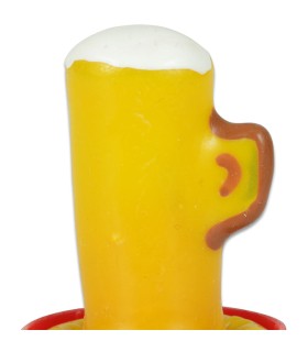 CONDOMERIE PRESERVATIVO DECORATIVO PINTADO A MANO VASO DE CERVEZA