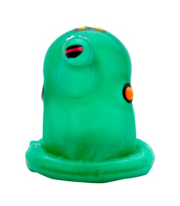 CONDOMERIE PRESERVATIVO DECORATIVO PINTADO A MANO TORTUGA