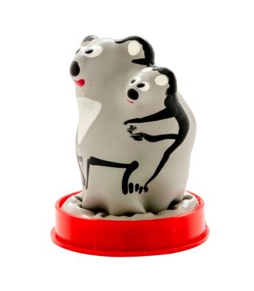 CONDOMERIE PRESERVATIVO DECORATIVO PINTADO A MANO KOALA JOVEN