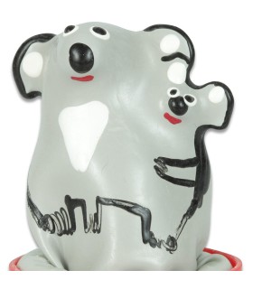 CONDOMERIE PRESERVATIVO DECORATIVO PINTADO A MANO KOALA JOVEN