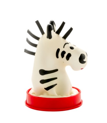 CONDOMERIE PRESERVATIVO DECORATIVO PINTADO A MANO CEBRA