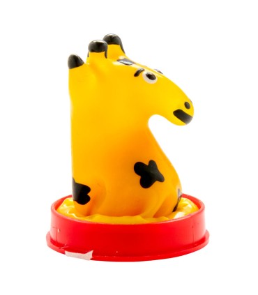 CONDOMERIE PRESERVATIVO DECORATIVO PINTADO A MANO JIRAFA