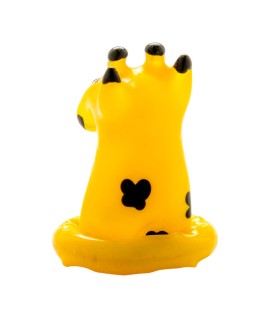 CONDOMERIE PRESERVATIVO DECORATIVO PINTADO A MANO JIRAFA