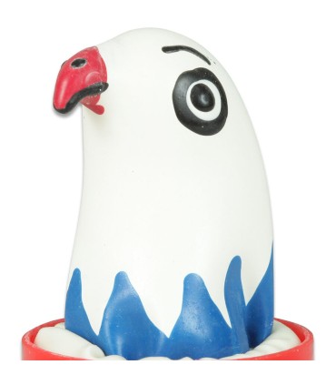 CONDOMERIE PRESERVATIVO DECORATIVO PINTADO A MANO AGUILA