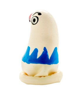 CONDOMERIE PRESERVATIVO DECORATIVO PINTADO A MANO AGUILA