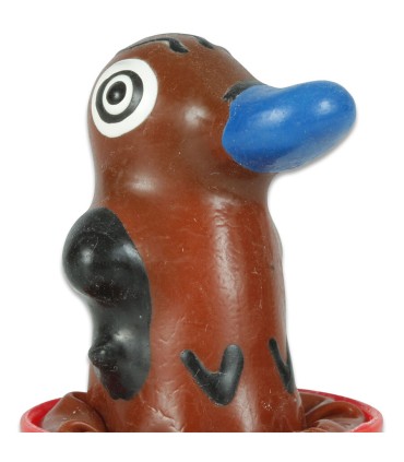 CONDOMERIE PRESERVATIVO DECORATIVO PINTADO A MANO ORNITORRINCO