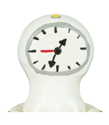 CONDOMERIE PRESERVATIVO DECORATIVO PINTADO A MANO RELOJ