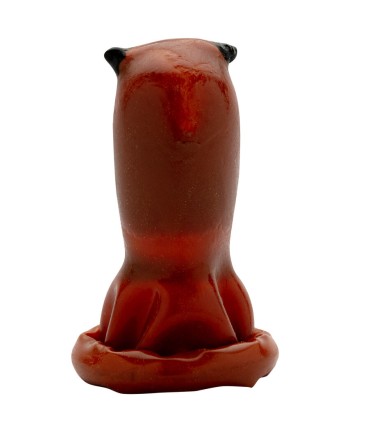 CONDOMERIE PRESERVATIVO DECORATIVO PINTADO A MANO BUHO