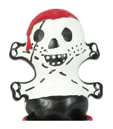 CONDOMERIE PRESERVATIVO DECORATIVO PINTADO A MANO PIRATA