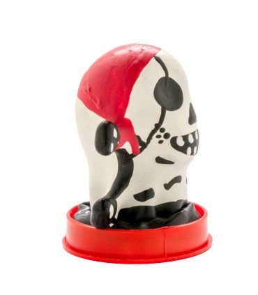 CONDOMERIE PRESERVATIVO DECORATIVO PINTADO A MANO PIRATA