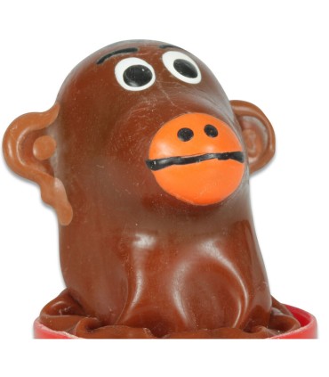 CONDOMERIE PRESERVATIVO DECORATIVO PINTADO A MANO MONO