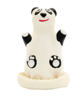 CONDOMERIE PRESERVATIVO DECORATIVO PINTADO A MANO PANDA MODELO 1