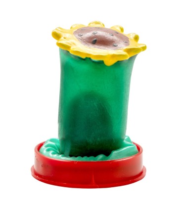 CONDOMERIE PRESERVATIVO DECORATIVO PINTADO A MANO GIRASOL