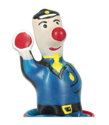 CONDOMERIE PRESERVATIVO DECORATIVO PINTADO A MANO POLICIA