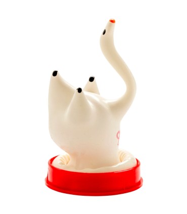 CONDOMERIE PRESERVATIVO DECORATIVO PINTADO A MANO CISNE