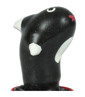 CONDOMERIE PRESERVATIVO DECORATIVO PINTADO A MANO ORCA