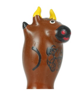 CONDOMERIE PRESERVATIVO DECORATIVO PINTADO A MANO TORO MODELO 1