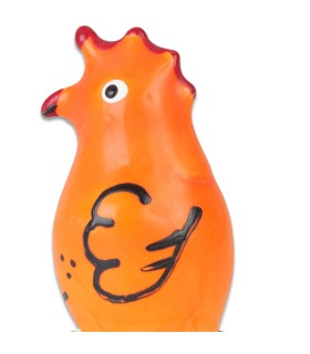 CONDOMERIE PRESERVATIVO DECORATIVO PINTADO A MANO GALLO MODELO 1