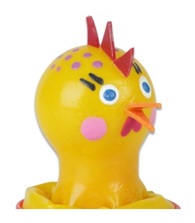 CONDOMERIE PRESERVATIVO DECORATIVO PINTADO A MANO POLLO PEGADO