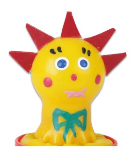 CONDOMERIE PRESERVATIVO DECORATIVO PINTADO A MANO SOL