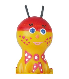 CONDOMERIE PRESERVATIVO DECORATIVO PINTADO A MANO ESCARABAJO