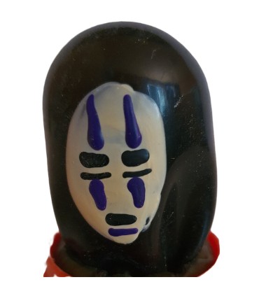 CONDOMERIE PRESERVATIVO DECORATIVO PINTADO A MANO MASCARILLA FANTASMA NEGRO