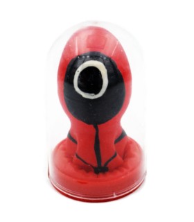 CONDOMERIE PRESERVATIVO DECORATIVO PINTADO A MANO CIRCULO