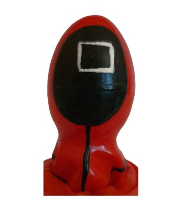 CONDOMERIE PRESERVATIVO DECORATIVO PINTADO A MANO CUADRADO