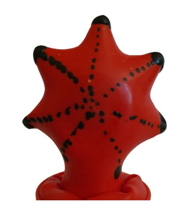 CONDOMERIE PRESERVATIVO DECORATIVO PINTADO A MANO ESTRELLA DE MAR