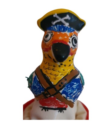 CONDOMERIE PRESERVATIVO DECORATIVO PINTADO A MANO CAPITN LORO