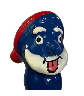 CONDOMERIE PRESERVATIVO DECORATIVO PINTADO A MANO ABUELO AZUL