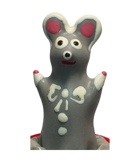 CONDOMERIE PRESERVATIVO DECORATIVO PINTADO A MANO RATON MODELO 2