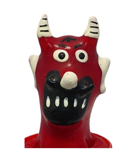 CONDOMERIE PRESERVATIVO DECORATIVO PINTADO A MANO BOCA DEL DIABLO MODELO 2