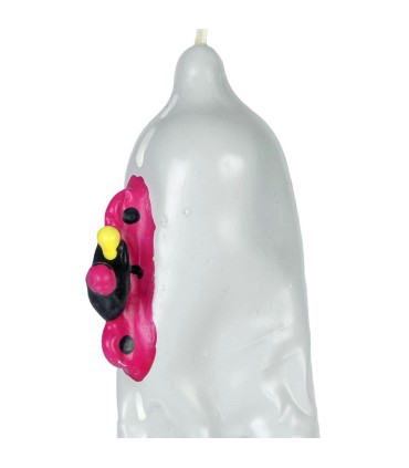 CONDOMERIE PRESERVATIVO DECORATIVO PINTADO A MANO MOTO XL