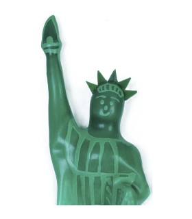 CONDOMERIE PRESERVATIVO DECORATIVO PINTADO A MANO ESTATUA DE LA LIBERTAD MODELO XL