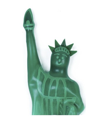 CONDOMERIE PRESERVATIVO DECORATIVO PINTADO A MANO ESTATUA DE LA LIBERTAD MODELO XL