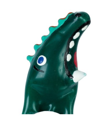 CONDOMERIE PRESERVATIVO DECORATIVO PINTADO A MANO COCODRILO MODELO XL