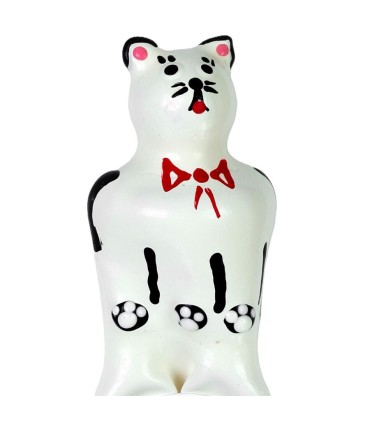 CONDOMERIE PRESERVATIVO DECORATIVO PINTADO A MANO GATO MODELO XL