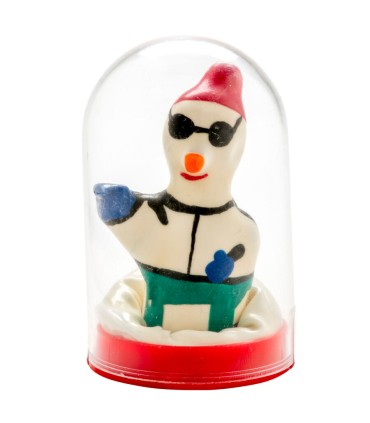 CONDOMERIE PRESERVATIVO DECORATIVO PINTADO A MANO SNOWBOARD XL