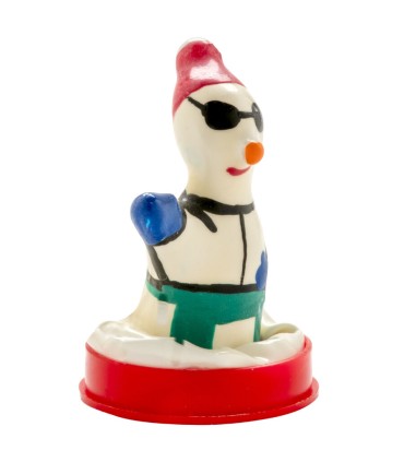 CONDOMERIE PRESERVATIVO DECORATIVO PINTADO A MANO SNOWBOARD XL