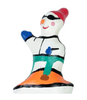 CONDOMERIE PRESERVATIVO DECORATIVO PINTADO A MANO SNOWBOARD XL