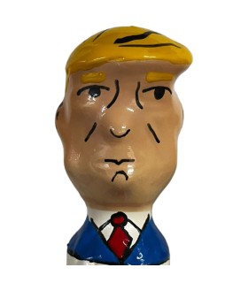 CONDOMERIE PRESERVATIVO DECORATIVO PINTADO A MANO TRUMP GRUNON XL