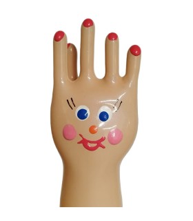 CONDOMERIE PRESERVATIVO DECORATIVO PINTADO A MANO GRAN MANO FELIZ XL