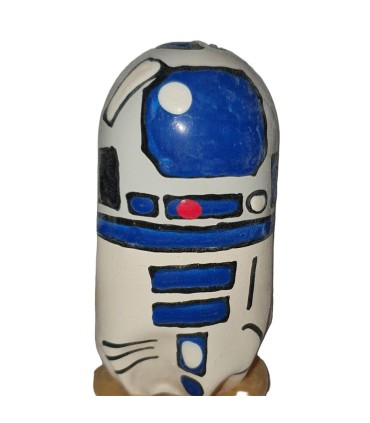 CONDOMERIE PRESERVATIVO DECORATIVO PINTADO A MANO ROBOT XL