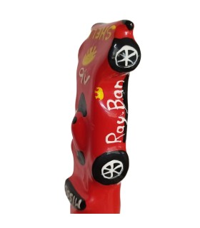 CONDOMERIE PRESERVATIVO DECORATIVO PINTADO A MANO F1 FERRARI XL