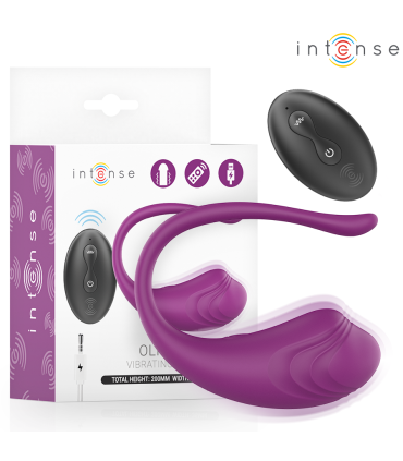 INTENSE OLIVIA HUEVO VIBRADOR MORADO CONTROL REMOTO